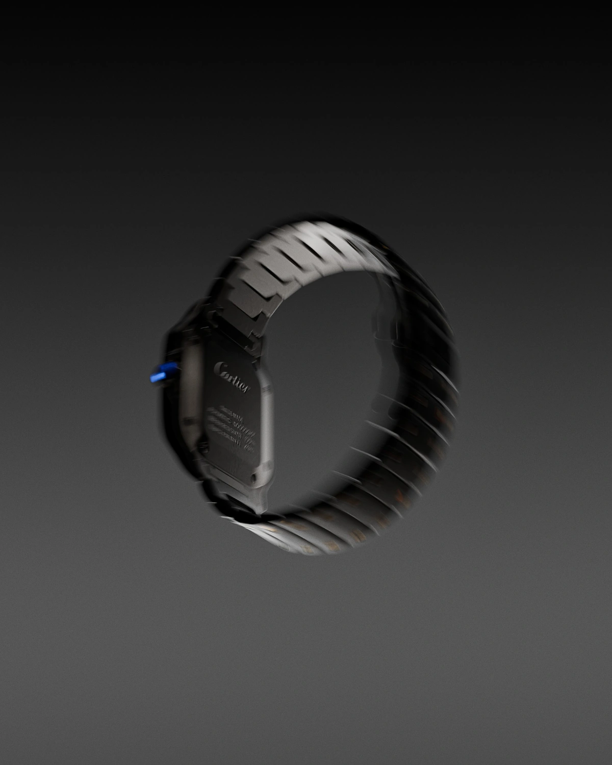 Audemars Piguet Smart Oak watch concept. Dark reveal image.