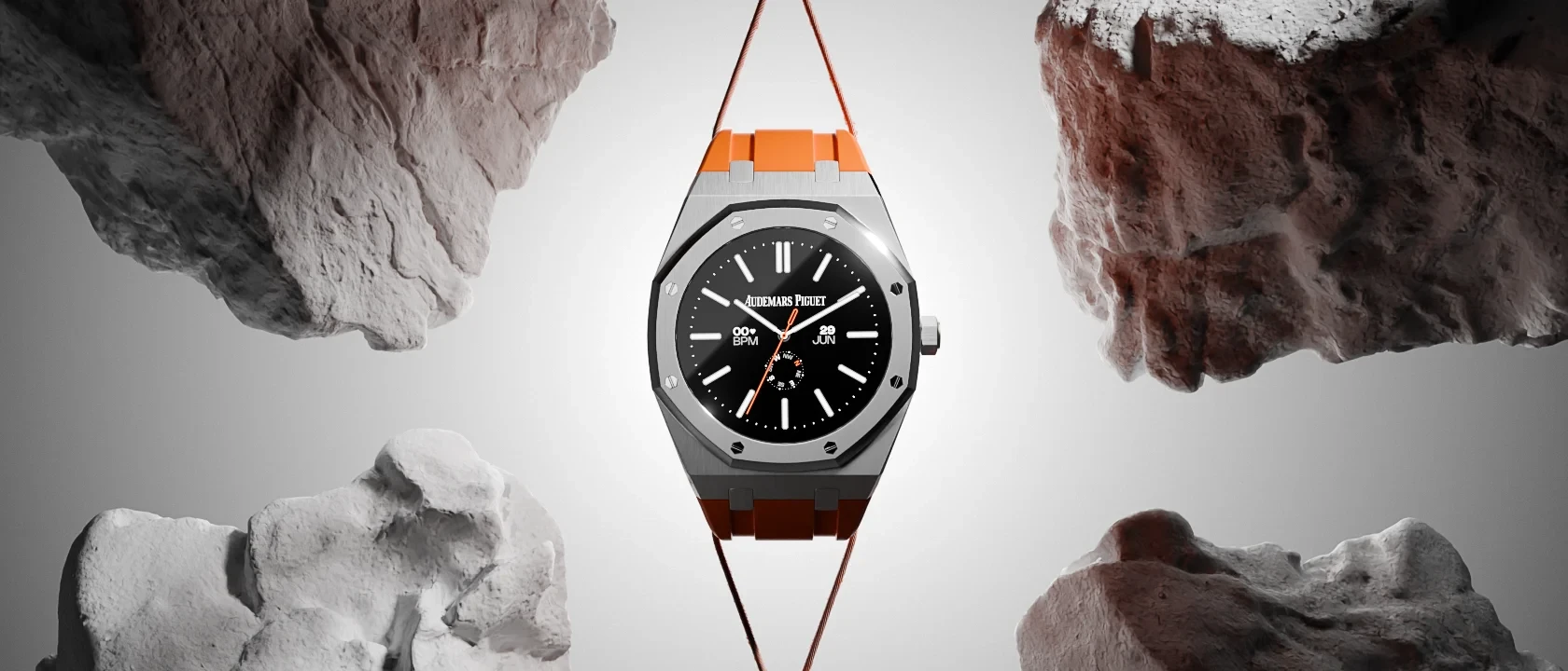Audemars Piguet Smart Oak watch concept. Thumbnail image.
