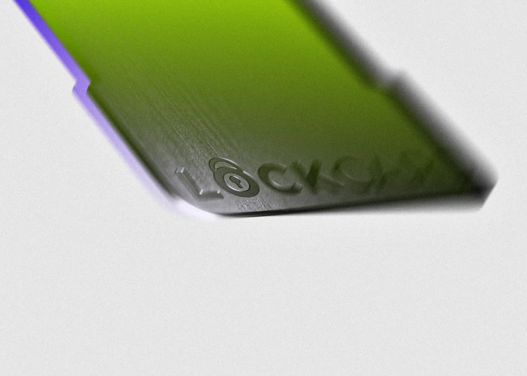 Lockcard cardholder. Stylized shot 2.